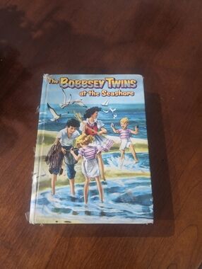 The Bobbsey Twins at the Seashore - Illustrated Hardcover, Blue Cover